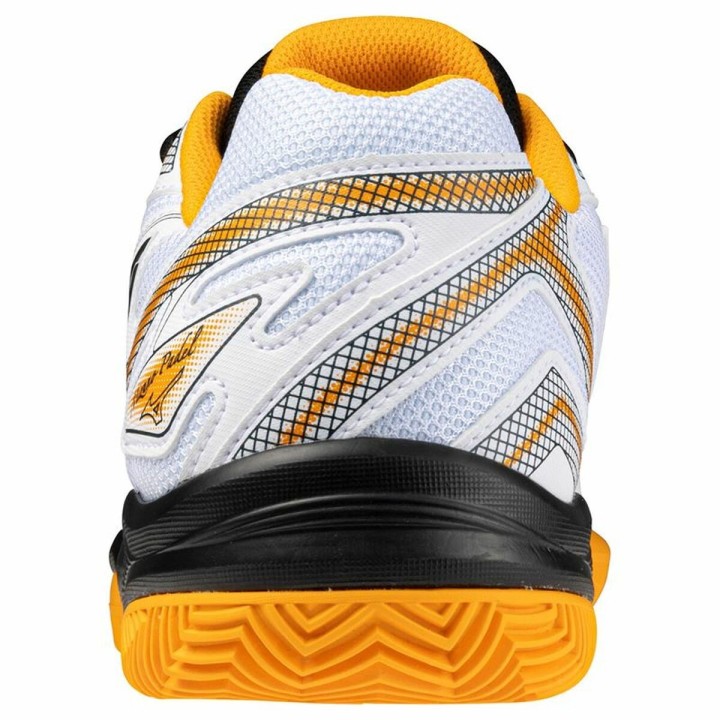 Padel træner til voksne Mizuno Break Shot 4 Hvid Orange