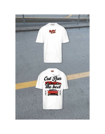 Kortærmet T-shirt til Mænd RADIKAL OUT RUN Hvid XL