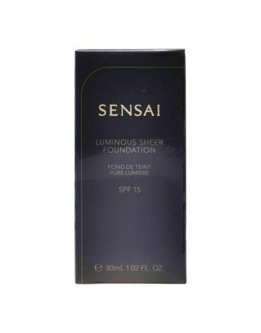 Fluid Foundation Make-up Sensai Kanebo Spf 15 (30 ml)