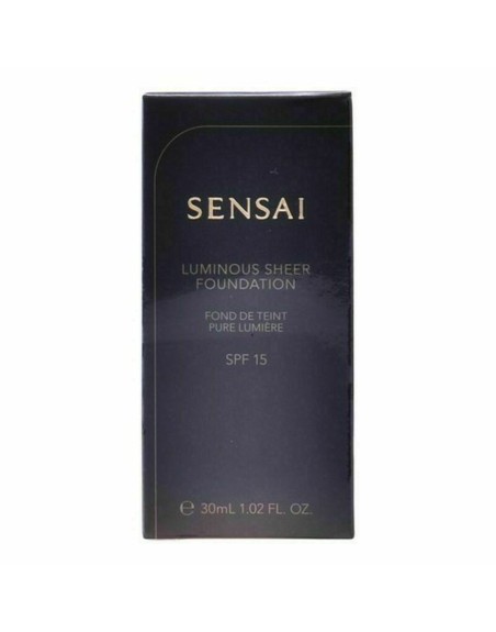 Fluid Foundation Make-up Sensai Kanebo Spf 15 (30 ml)