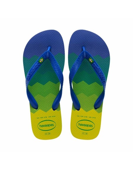 Tongs pour Femmes Havaianas Brasil Fresh Bleu