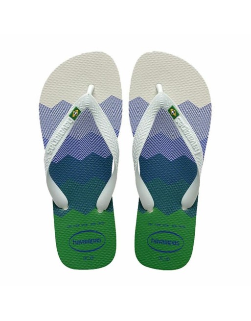 Tongs pour Femmes Havaianas Brasil Fresh Blanc