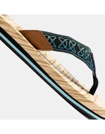 Women's Flip Flops Joma Sport S.Lanzarote Lady 2401 Black Light brown