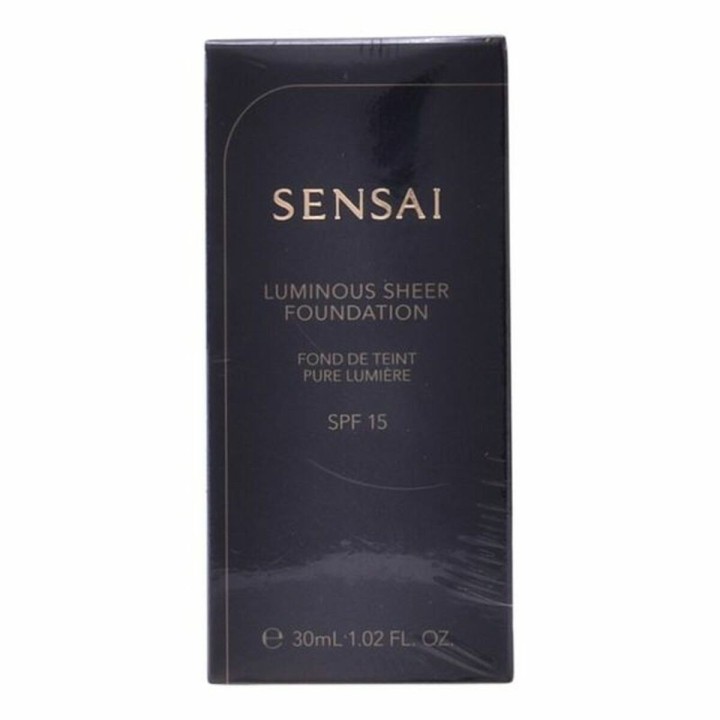Flydende Makeup Foundation Sensai Kanebo Spf 15 (30 ml)