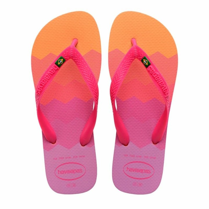 Klipklappere til damer Havaianas Brasil Fresh Pink