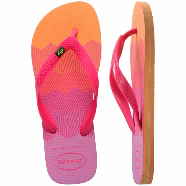 Ciabatte da Donna Havaianas Brasil Fresh Rosa