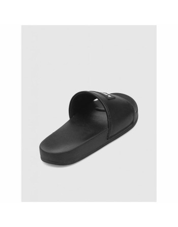 Women's Flip Flops Levi's June Batwing Patch Black