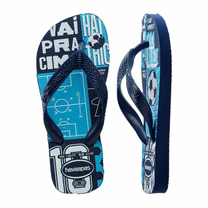 Ciabatte per Bambini Havaianas Athletic Azzurro