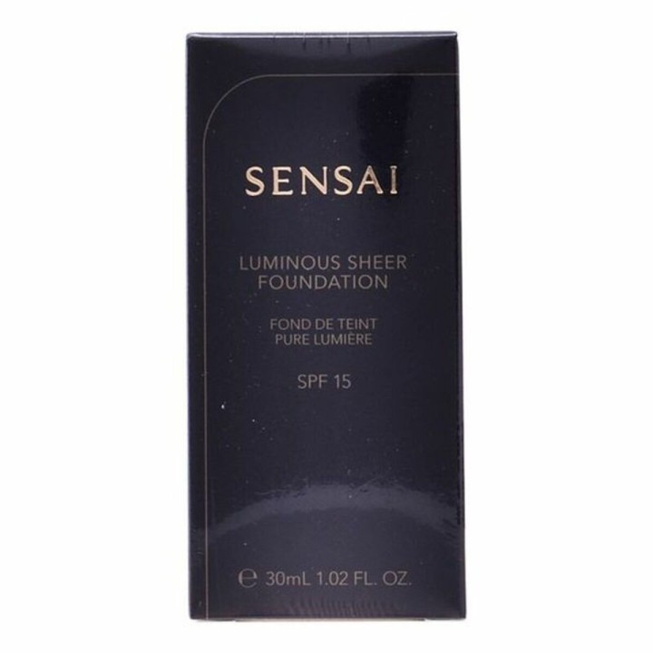 Fluid Foundation Make-up Sensai Kanebo Spf 15 (30 ml)