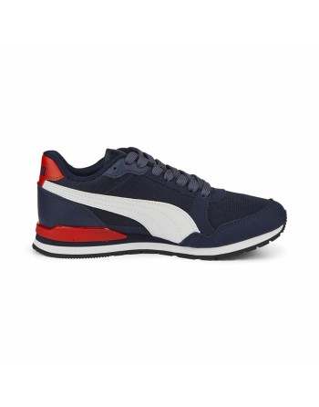 Running Shoes for Kids Puma ST Runner V3 Navy Blue