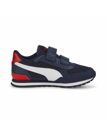 Running Shoes for Kids Puma ST Runner V3 Navy Blue
