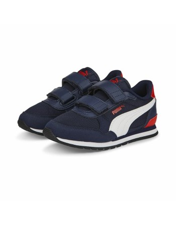 Løbesko til børn Puma ST Runner V3 Marineblå