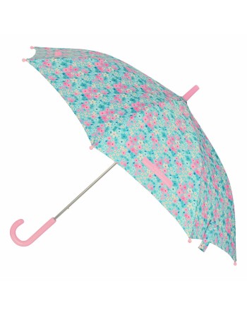 Regenschirm Safta Ø 86 cm Blomster grün