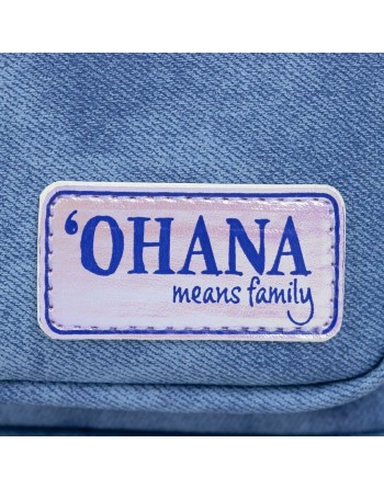 Mochila Casual Stitch Azul