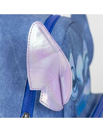 Mochila Casual Stitch Azul