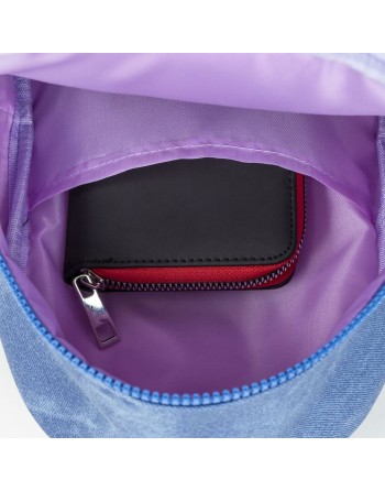 Mochila Casual Stitch Azul