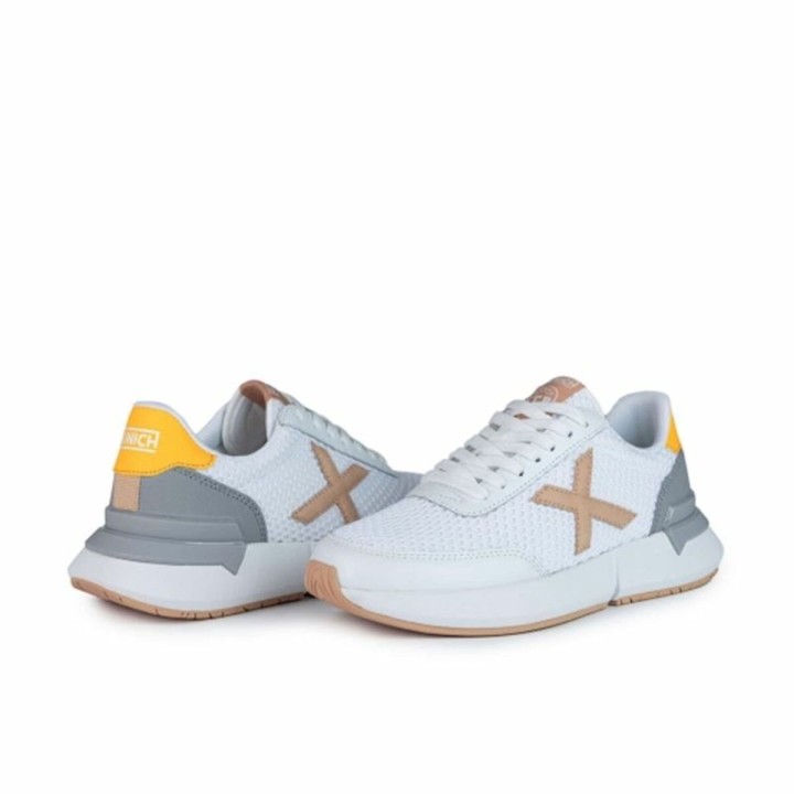 Kvinde Casual Sneakers Munich Versus 70 Hvid