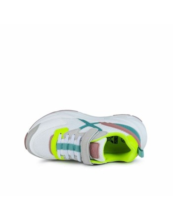 Zapatillas Deportivas Infantiles Munich Mini Track Vco 86 Blanco