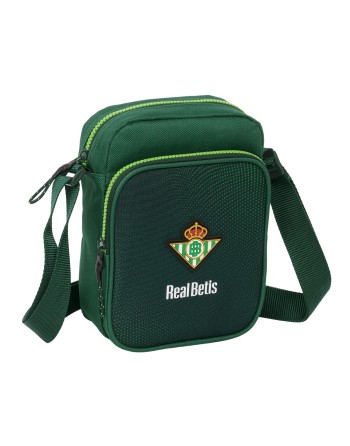 Borsa a Tracolla Real Betis Balompié Verde 16 x 22 x 6 cm