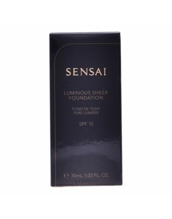 Fluid Foundation Make-up Sensai Kanebo Spf 15 (30 ml)