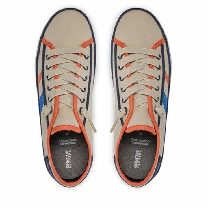 Zapatillas Deportivas Infantiles Geox Gisli Beige