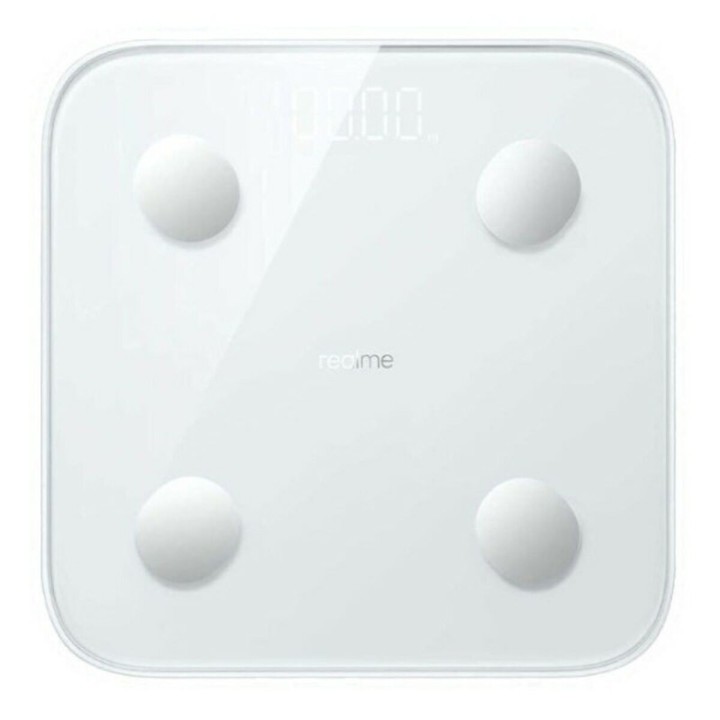 Intelligent vægt Realme OB02388 Hvid 150 kg (1 enheder)