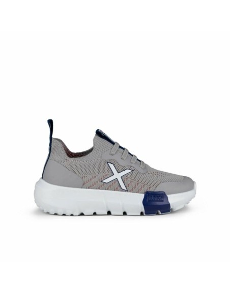 Sportssko til børn Munich Jony Kid 02 Grå