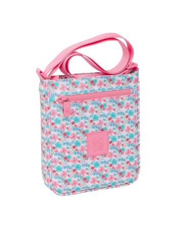 Shoulder Bag Moos Flores Multicolour 21 x 25 x 4.5 cm