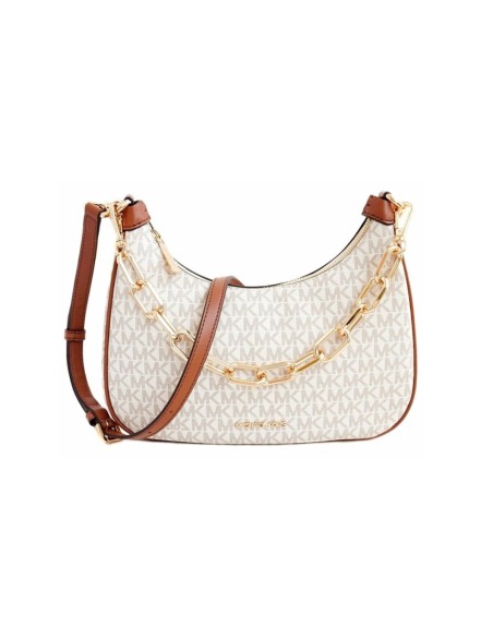 Damen Handtasche Michael Kors CORA-VANILLA Grau 27 x 21 x 7 cm