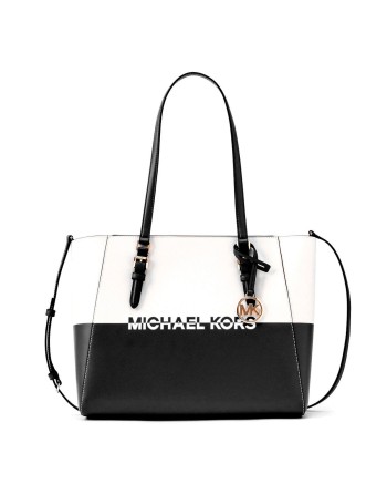 Damen Handtasche Michael Kors CHARLOTE Schwarz 27 x 34 x 11 cm