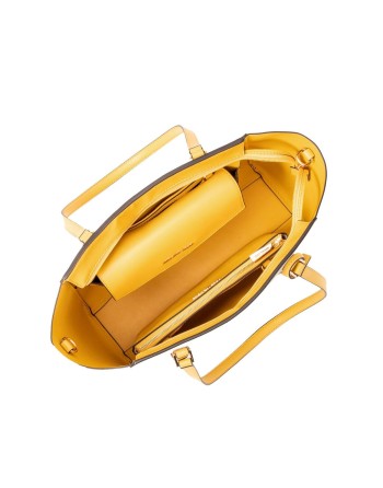 Sac-à-main Femme Michael Kors CHARLOTE Jaune 27 x 34 x 11 cm