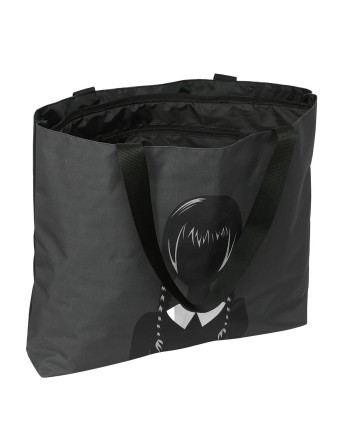 Bolsa de Compras Wednesday Negro 50 x 45 x 10 cm