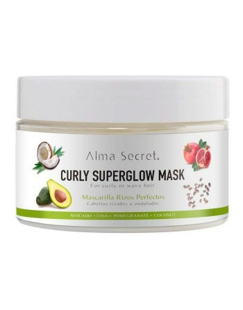Masque pour cheveux Alma Secret Curly Superglow 250 ml