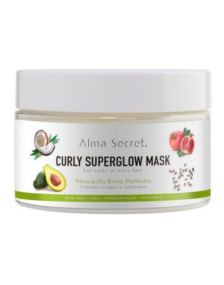 Maschera per Capelli Alma Secret Curly Superglow 250 ml