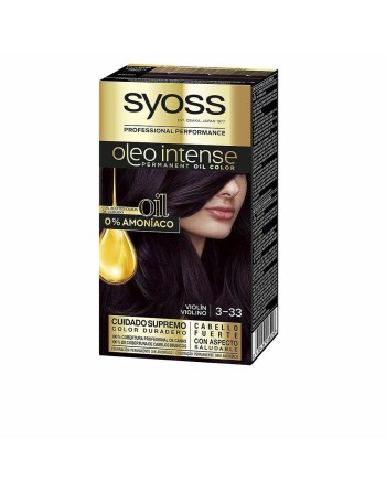 Dye No Ammonia Syoss Olio Intense Nº 3,22 Nº 9.0-rubio muy claro (5 uds)