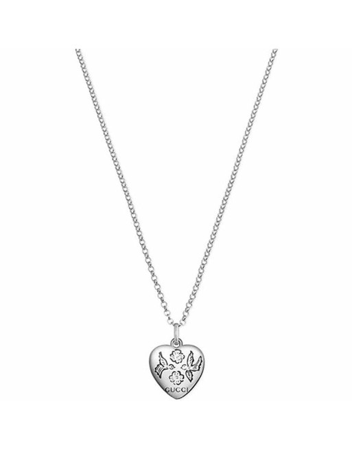 Collar Mujer Gucci YBB455542001 Plateado