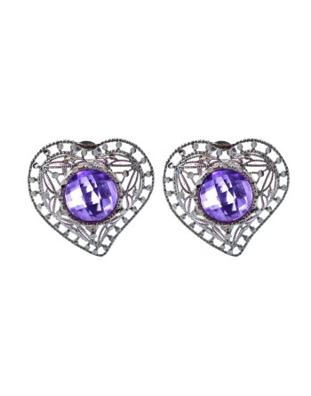 Pendientes Mujer Lotus LP-1044-4-1 Plata de ley 3 cm