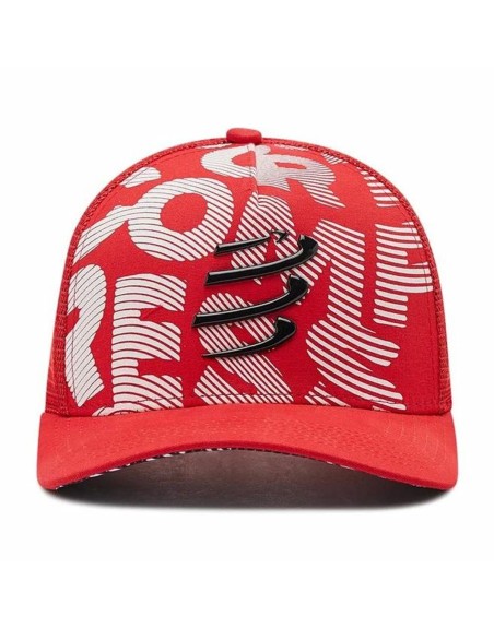 Gorra Deportiva Compressport CU00008B-303 Rojo Talla única