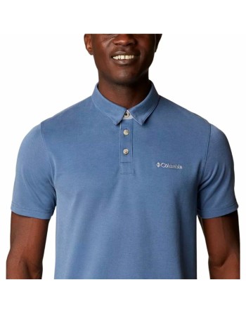 Herren Kurzarm-Poloshirt Columbia Nelson Point™ Indigo