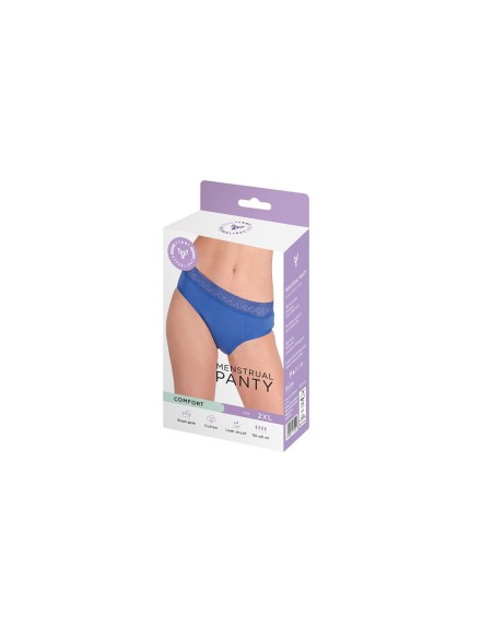 Menstruationsslip Femme Republique Blau