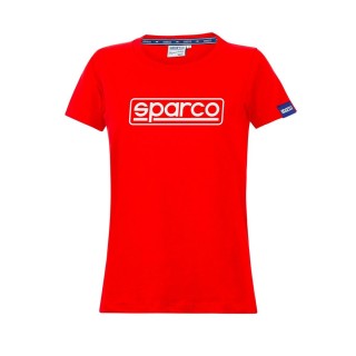 T-shirt à manches courtes femme Sparco LADY FRAME Rouge (L)