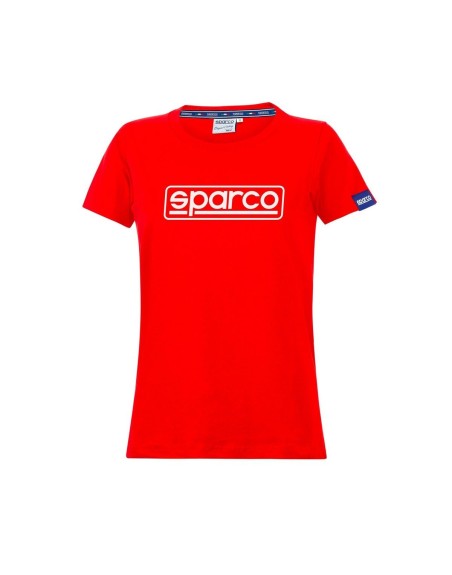 T-shirt à manches courtes femme Sparco LADY FRAME Rouge (L)