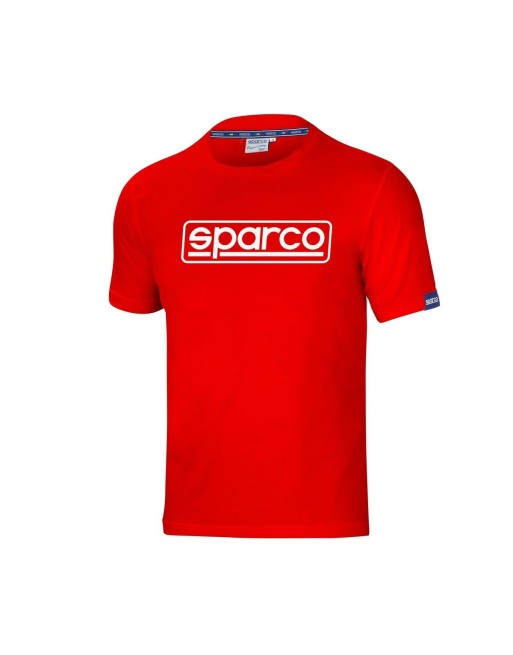 Maglia a Maniche Corte Uomo Sparco FRAME Rosso L