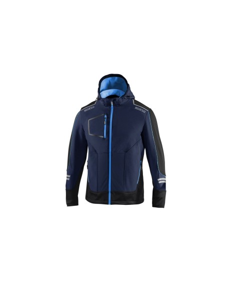 Chaqueta Deportiva para Hombre Sparco Tech TW Azul Azul oscuro