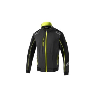 Sport Jakke til Mænd Sparco Tech TW Gul Grå