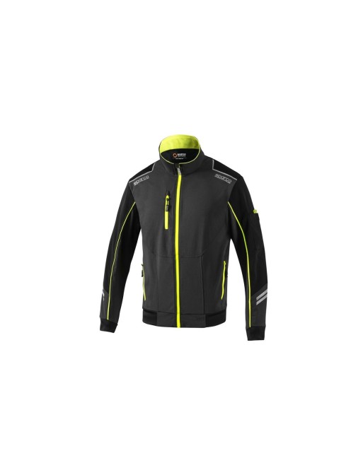 Chaqueta Deportiva para Hombre Sparco Tech TW Amarillo Gris