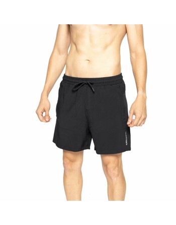 Pantalones Cortos Deportivos para Hombre Koalaroo Hatvan  Negro