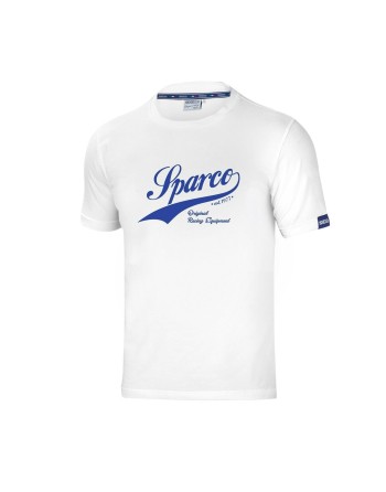 Maglia a Maniche Corte Uomo Sparco VINTAGE Bianco M