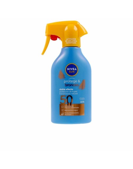 Körper-Sonnenschutzspray Nivea Sun Protect & Moisture Spf 50 (270 ml)