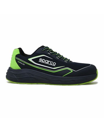 Chaussures de sécurité Sparco Willen Impulse Bleu Vert Fluor